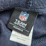 NFL  Team New England Patriots Distressed Print Hoodie Shirt Womens M Photo 2