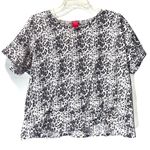 Isaac Mizrahi Issac Mizrahi Animal Print Pajama Top Photo 0