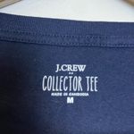 J.Crew  Navy Blue Pink Sequin Watermelon Graphic Collector Tee Photo 4