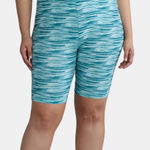 Terra & Sky  Biker Shorts Size 1X 16W-18W Polyester Spandex Pull On  Womens NWOT Photo 0