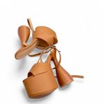 Pretty Little Thing Camel Extreme Platform Sandals Photo 1