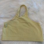 Urban Outfitters Out from Under Yellow One shoulder Spandex Crop Top Size XL Photo 1