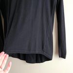 Vince . Cashmere Blend Drop Shoulder Long Sleeve‎ Knit Top in Black, Size XS Photo 7
