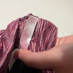 Xhilaration  Strappy Pink and Black Sports Bra Photo 2