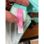 Victoria's Secret Women's  Bikini Top Mint Green Gold 34DDD Photo 2