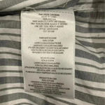 Equipment  femme blue and white striped button up shirt dress in size small Photo 7