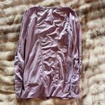 Zella Size XSmall XS Long Sleeve Top Hand Covers Pullover Running Lilac Workout Photo 5