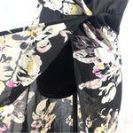 BANJUL Beautiful off shoulder ruffle floral faux wrap maxi dress size small Photo 6