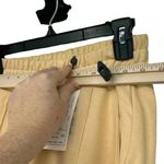 NWT Nocturne Women’s Tapered Jogger Pants XS Beige $95 Retail Yellow Photo 3