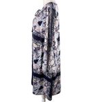 Vince Camuto  Dress 18W Blue Floral Sheer Bell Sleeves Photo 5