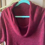 Apt. 9  Vibrant Red Women's cowl neck sweater 0X Photo 3