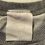 PINK - Victoria's Secret VTG RARE  "Love Pink" Grey Y2K Distressed Sweatshirt L Photo 4