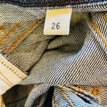 Citizens of Humanity High Rise Cropped Flare Jean Raw Hem Medium Wash Size 26 Photo 8