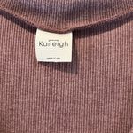 Kaileigh  stitch fix perla knot front purple top Photo 3