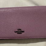 Coach  Lavender Leather Women's Wallet Photo 0