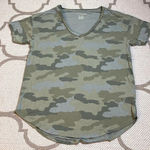 American Eagle Outfitters soft and sexy camouflage v-neckline short sleeve shirt Photo 4