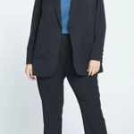 Universal Standard  all day blazer black smoking jacket blazer size XL Photo 2