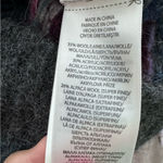 Ralph Lauren Polo  Alpaca Wool Cardigan Sweater Medium Gray Stripe Photo 6