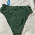 Cupshe COPY -  Emerald/Gold high Rise Bikini Bottom Size Md-NWT Photo 2