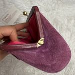 Coach NWT  Hampton Houndstooth Kisslock Wristlet Photo 6