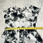 Raga  Small Black White Midi Dress Tie dye Splatter Hip Hop Urban Business casual Photo 9