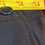 Talbots NWT Navy Blue Midi Pencil Skirt Zipper In Back SZ 2P 2 Pockets Photo 9