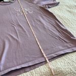 Adidas ✨  Light Purple Embroidered Shirt Medium Photo 8