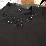Allison Daley FINAL MARKDOWN  long sleeved embellished tee small Photo 0