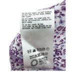 Reformation Purple Floral Print Mini Slip Dress Medium Spaghetti Straps Girly Photo 5