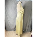 Jolie Two Yellow Satin Embroidered Slip Nightgown Dress Lace Trim Cottagecore M Size M Photo 6