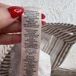 Chico's Chico’s 00 US XS 2 Perfect Stretch Girlfriend Slim Leg Ankle Jean Beige Striped Photo 9