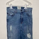 Revice Denim Revice uptown high rise rigid denim distressed jeans with fringed hem size 30 Photo 59