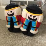 New Rainbow Daze ladies holiday Colorful Nutcracker Slippers size S 5/6 Photo 3