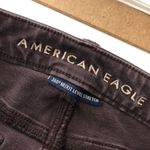 American Eagle  Womens Jeans Hi-Rise Jegging Dark Purple Stretch 4 Short Photo 2