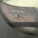 Lafayette 148  New York $448 Virgin Wool Short Sleeve Shift Dress Size 4 Luxury Photo 2