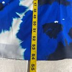 Banana Republic  Slip Dress Womens 12 Blue Maxi Magnolia Floral Long Babydoll Photo 2