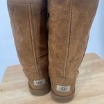 UGG  Brown Suede Boots with Shearling Lining Photo 2
