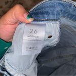 MOTHER JEANS The Mid Rise Dazzler Ankle Fray Riding The Cliffside Size 26 Photo 6