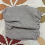 ZARA Ruched Textured Tube Top Photo 0