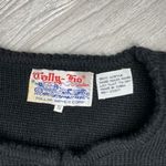 Nwt Vintage Tally ho embroidered / beaded “ ugly Christmas sweater “ sweater Red Photo 4