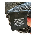 Premise  Black and White Leaf Pattern Sweater Photo 2