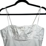 Majorelle Austin Dropwaist Cotton Poplin Midi Dress In Soft White Photo 4