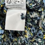 Boden Shirt Womens 14 Pink Blue Green Floral Pleated Blouse Casual Boho Preppy Photo 9