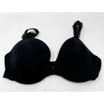 Natori Women's Pure Luxe Wireless Contour Underwire Bra Solid Black Size 36D Photo 3
