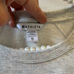 Athleta | Women Crewneck Pullover Sweater Knit Stretch Long Sleeve Gray Size XS Photo 5