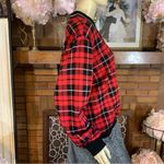 Alfred Dunner RED & BLACK PLAID VINTAGE 1980'S SWEATSHIRT/SWEATER (1X) Photo 2