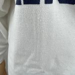 American Vintage  England UK Crewneck Sweatshirt White LARGE UNISEX Single Stitch Photo 6