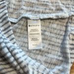 Athleta Breezy Muscle Tank Medium Gray and White Photo 5