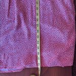 Red Long Sleeve Relaxed Blouse with Beaded Mandarin Collar Size 10 Photo 12