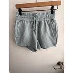 7 Diamonds Restoration Textured Knit Shorts XS athleisure workout yoga travel Green Photo 1